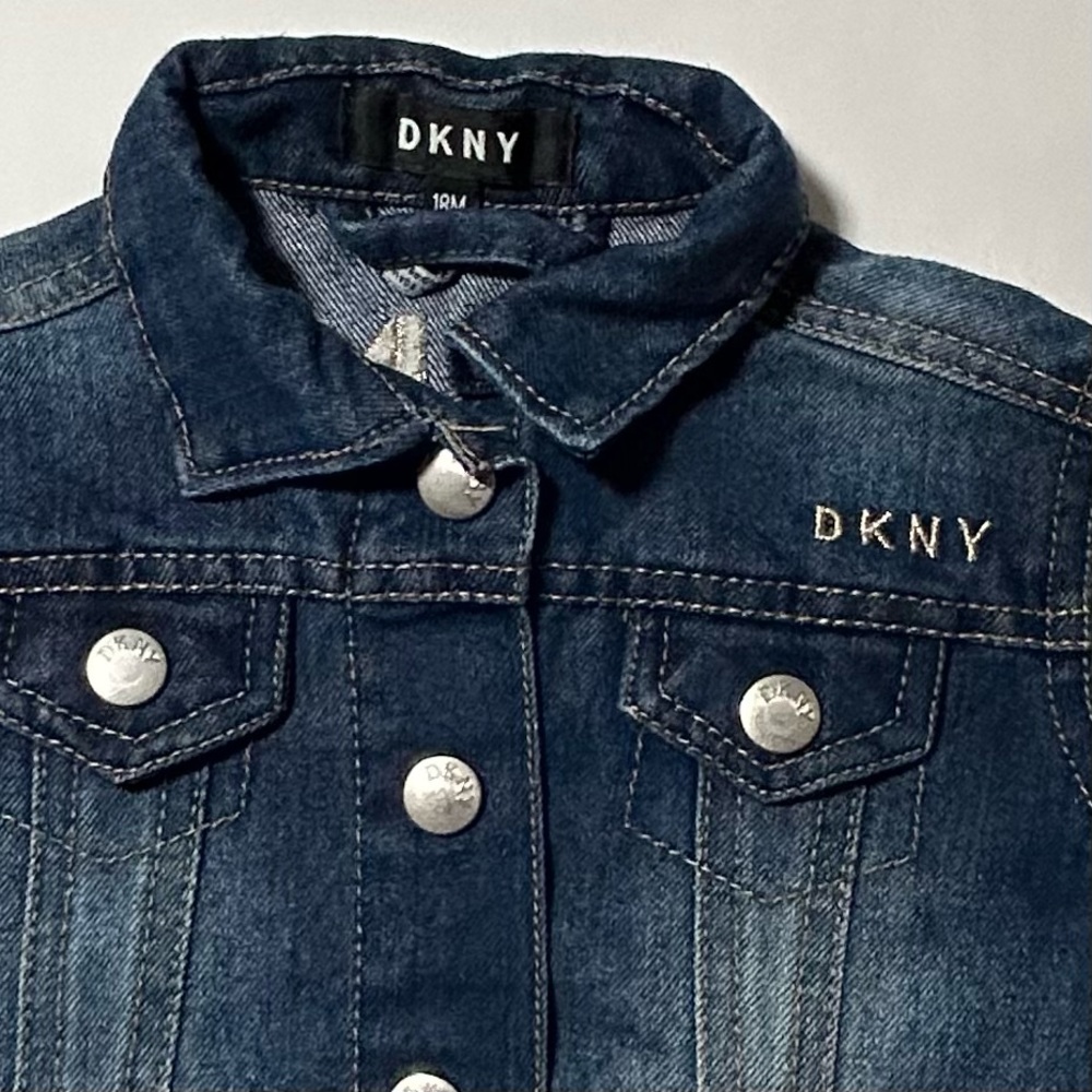 DKNY Toddler's Jean Jacket 18 Months - Picture 3 of 6
